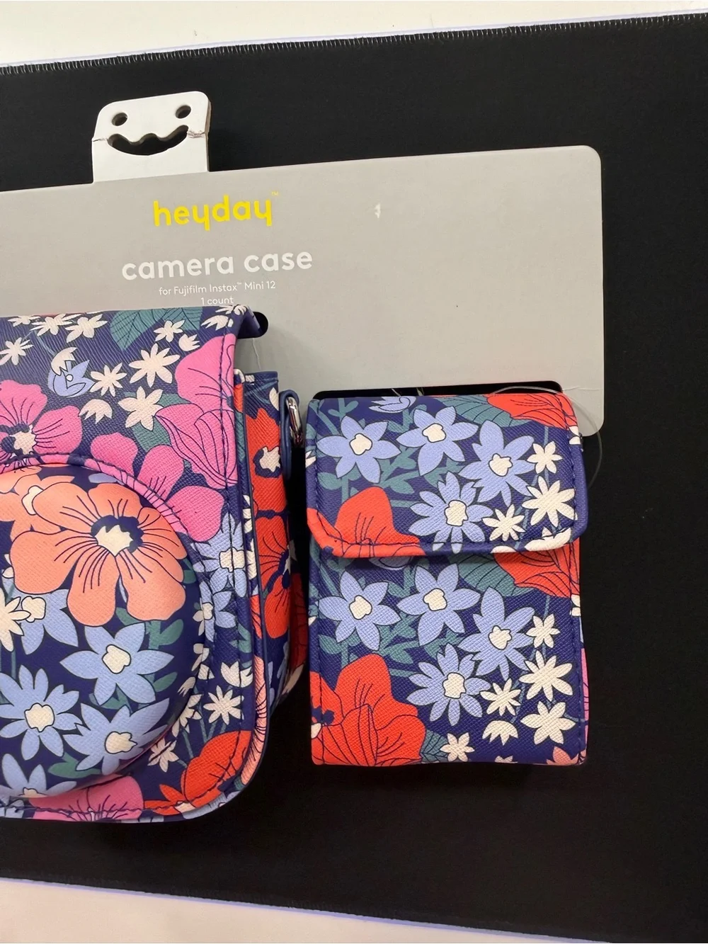 Fujifilm Instax Mini 12 Camera Case Heyday Floral Faux Leather Crossbody Bag NWT